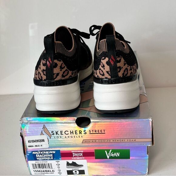 Skechers Billion Cat Cruisers Washable Knit Lace-Up Sneakers - Picture 6 of 7